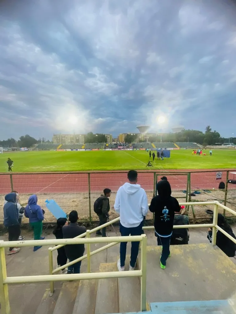 El Bueras, en uno de los partidos que jugaron Las Leonas durante este 2024 (Bolavip)