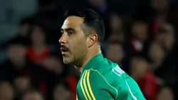 Bravo salió por molestias físicas.