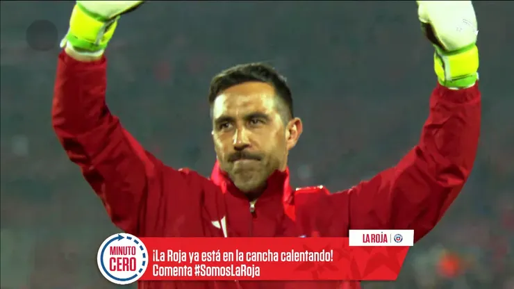 Claudio Bravo realiza el trabajo de precompetencia en el Nacional. (Foto: La Roja)
