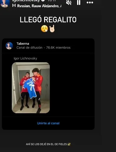 Captura de Instagram