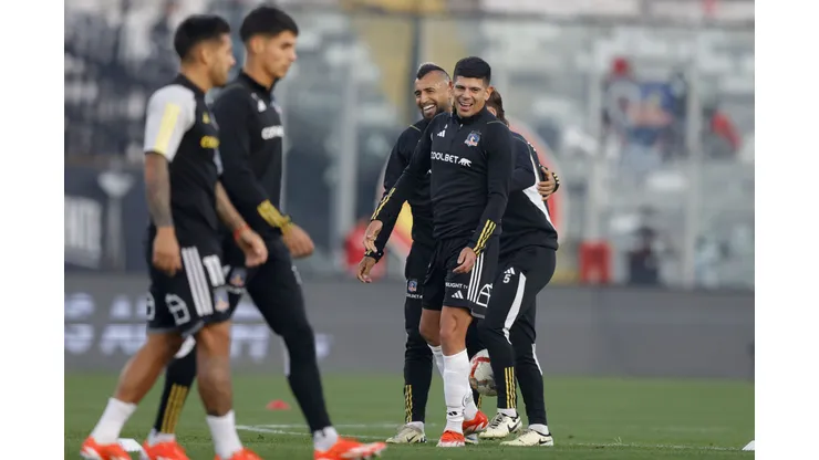 Colo Colo vuelve a los entrenamientos este martes. (Foto: Felipe Zanca /Photosport)