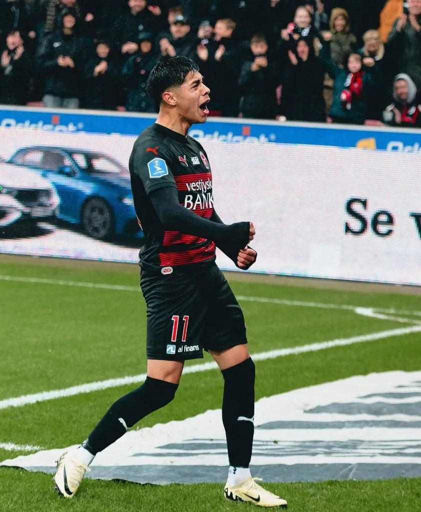 Osorio ha tenido un gran rendimiento en Dinamarca | Foto: Midtjylland