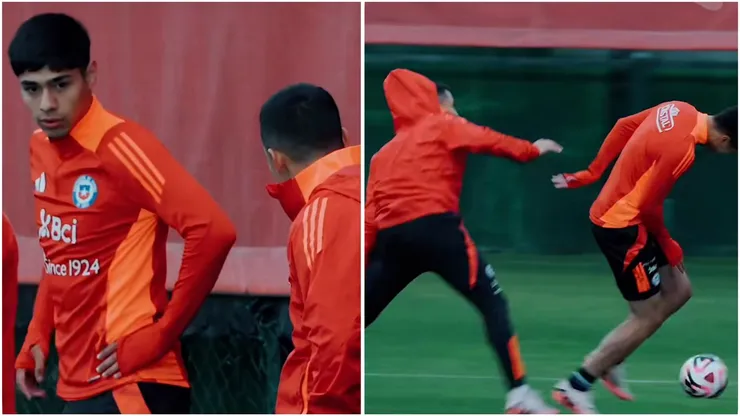 Los seleccionados nacionales protagonizaron un gran momento en el entrenamiento