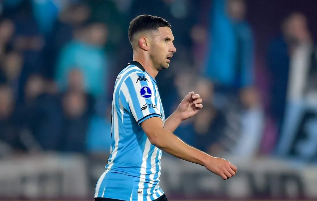 Adrián Martínez hoy es el gran goleador de Racing | Foto: Getty Images