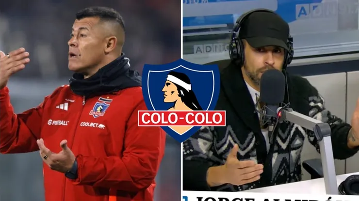 El entrenador de Colo Colo se mosqueó con una pregunta relacionada a Luciano Cabral