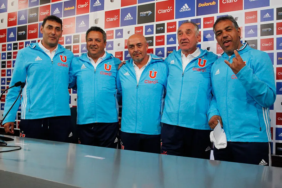 El cuerpo técnico que reemplazó a Beccacece, con Musrri como miembro (Photosport)