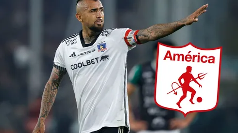 En América de Cali no se olvidan de Arturo Vidal. (Foto: Photosport)