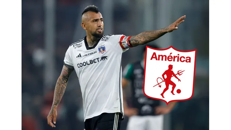 En América de Cali no se olvidan de Arturo Vidal. (Foto: Photosport)