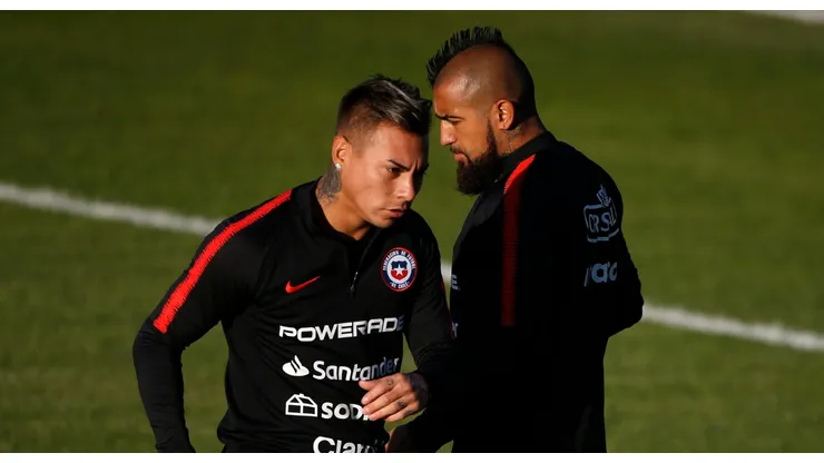 Vargas y Vidal compartieron varios buenos momentos juntos en La Roja.