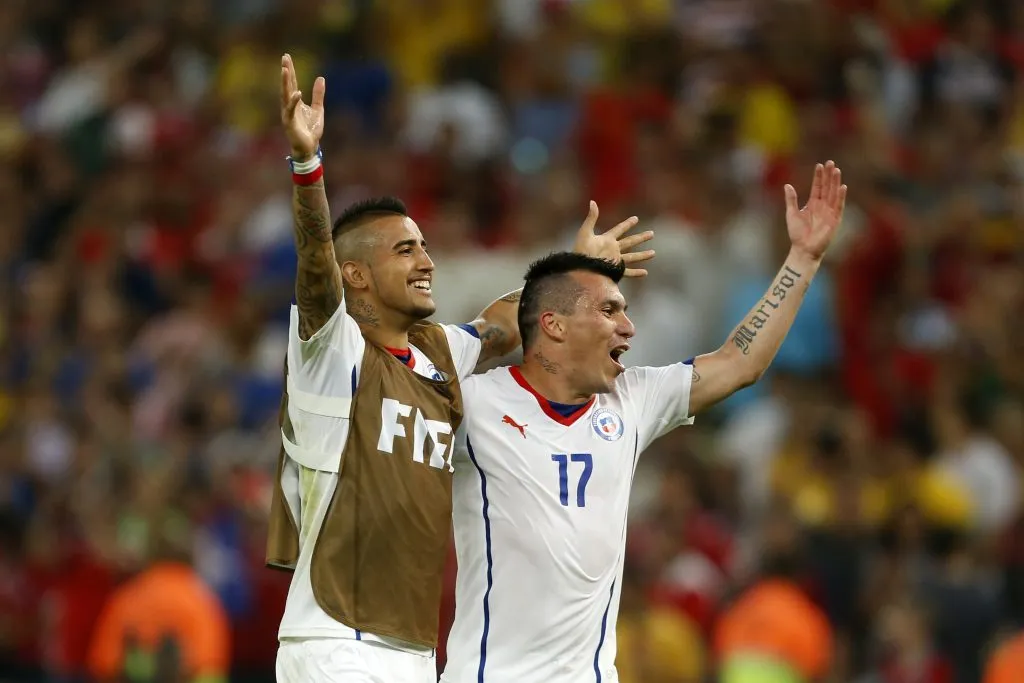 Vidal y Medel forman parte de la Generación Dorada de nuestro país | FOTO: Andres Pina/Photosport