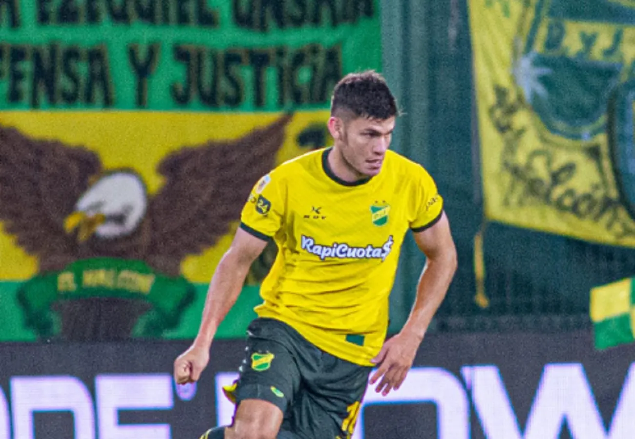 Ricardo Bogarín, actual delantero de Defensa y Justicia