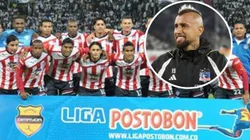 Desde Colombia recuerdan con cariño a Arturo Vidal.