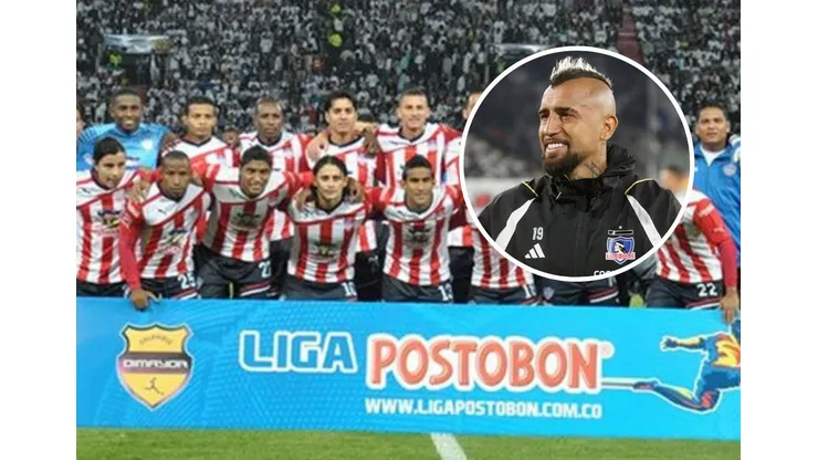 Desde Colombia recuerdan con cariño a Arturo Vidal.