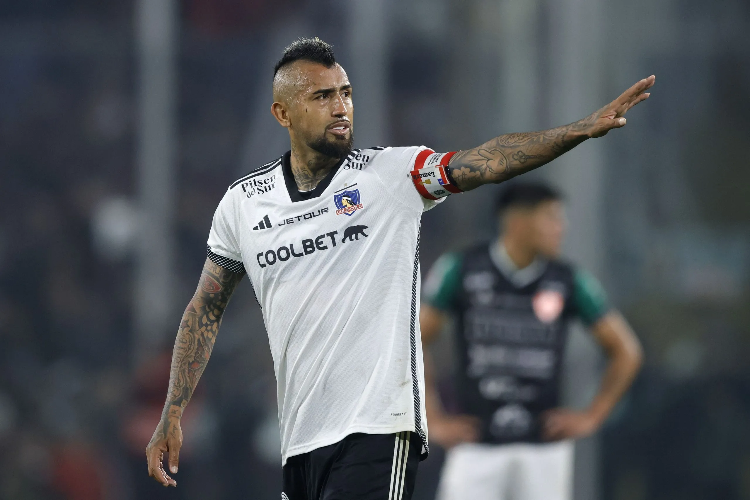 Arturo Vidal finalizó la primera rueda con Colo Colo (Foto: Felipe Zanca /Photosport)