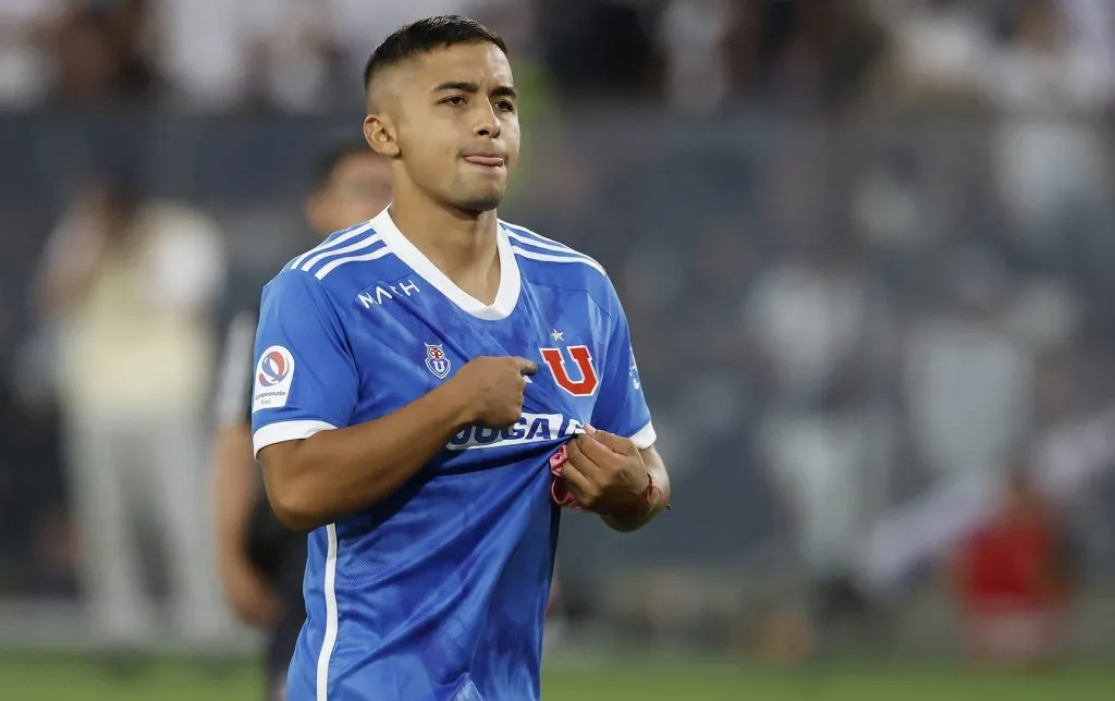 Guerra celebrando el triunfo en Macul (Photosport)