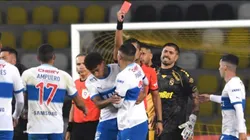 La razón por la que César Pinares fue expulsado ante Coquimbo Unido