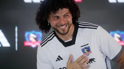 Maxi Falcón, el jugador favorito del hincha colocolino Jonnathan Oyarzun/Photosport