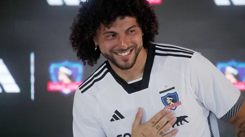 Maxi Falcón, el jugador favorito del hincha colocolino Jonnathan Oyarzun/Photosport