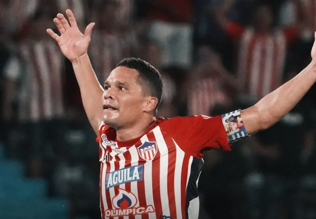Carlos Bacca es la gran figura del Junior de Barranquilla.