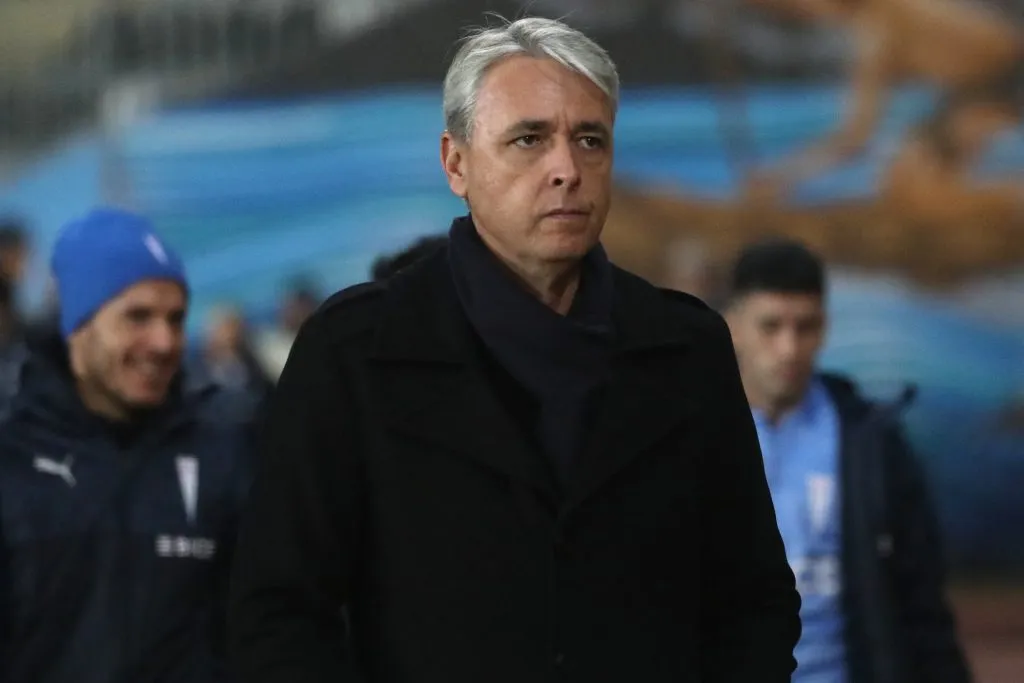 Tiago Nunes no quedó satisfecho con el arbitraje (Foto: Photosport)