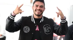 Gabriel Suazo llegó al Estadio Monumental para ver el Colo Colo vs Deportes Copiapó. (Foto: @ColoColo)