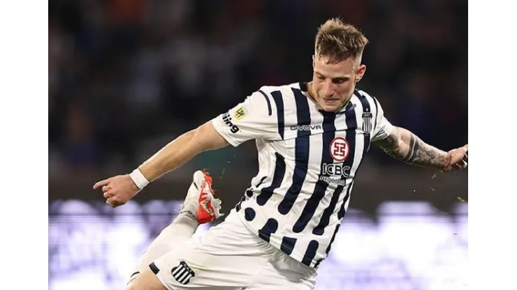 Bruno Barticciotto anotó la apertura de la cuenta en el triunfo parcial de Talleres de Córdoba.