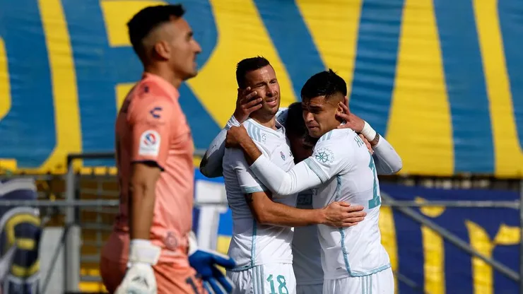 El gol que puso en ventaja a la Universidad de Chile