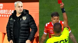 Dalcio Giovagnoli se refiere a la expulsión de Christian Bravo. (Foto: Photosport)