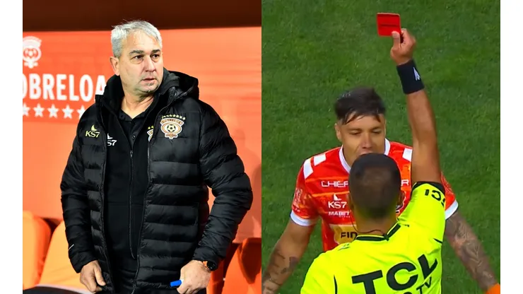 Dalcio Giovagnoli se refiere a la expulsión de Christian Bravo. (Foto: Photosport)