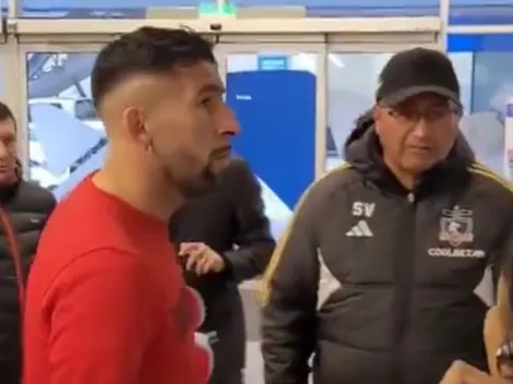 VIDEO: Mauricio Isla llega a la clínica para someterse a la revisión médica con Colo Colo