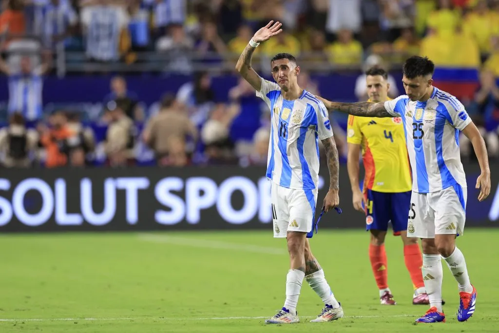 Ante Colombia, Di María tuvo su último encuentro con la camiseta de la Albiceleste | FOTO: Buda Mendes/Getty Images)