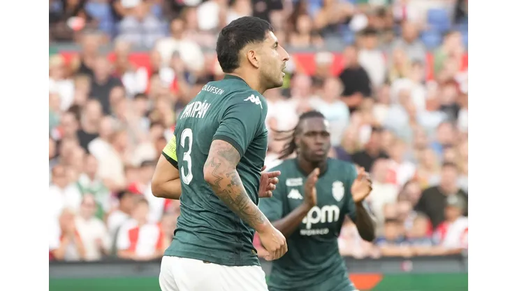 Guillermo Maripán anotó en el triunfo del Mónaco sobre Feyenoord. (Foto: @AS_Monaco_ES)