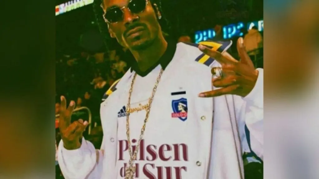 La foto fue publicada por el rapero en su Instagram.