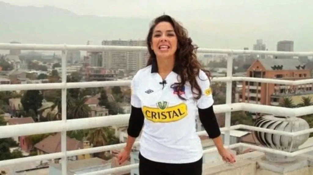 Carolina presente en un festejo de cumpleaños.