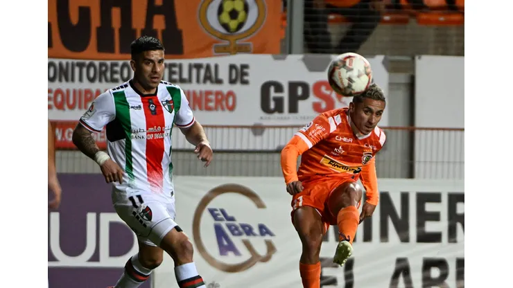 Nahuel Donadell, figura de Cobreloa ante Palestino (Foto: Pedro Tapia/Photosport)