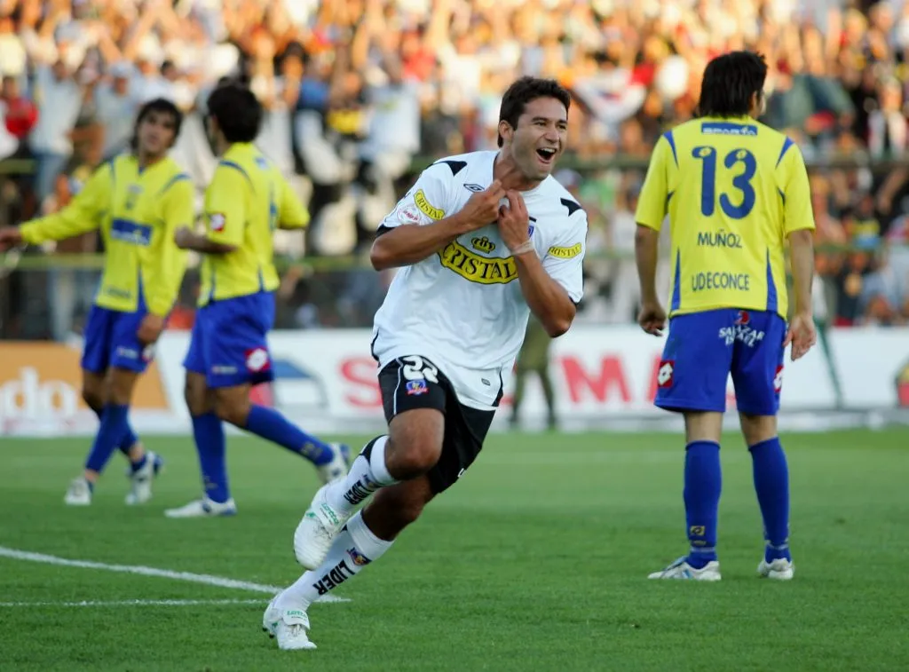 Claudio Bieler jugó en Colo Colo en 2007. (Foto: Photosport)