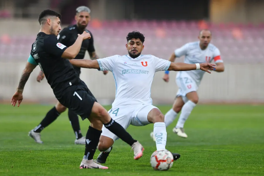 La U tropezó feo ante Audax Italiano. | Foto: Photosport