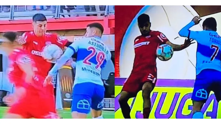 El partido entre la UC y Ñublense no estuvo exento de polémicas.