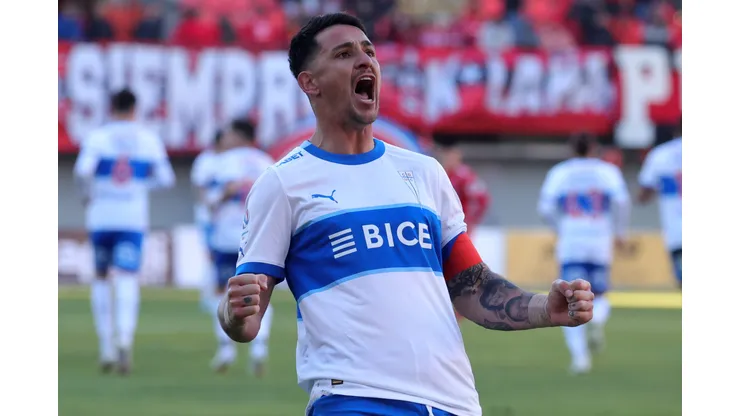 Fernando Zampedri le entregó la victoria a Universidad Católica.