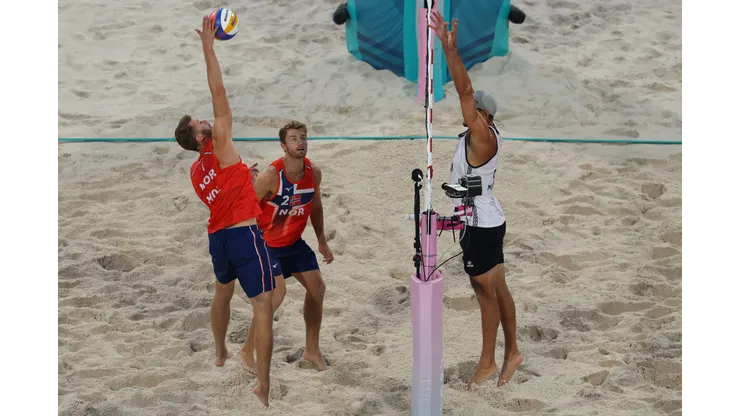 Marco y Esteban Grimalt cayeron ante los campeones olímpicos. (Foto: Getty)