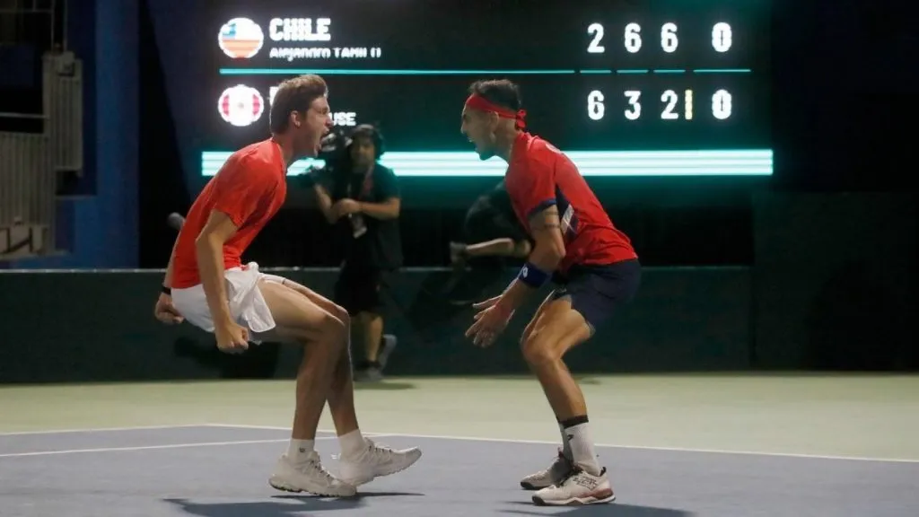 Nico Jarry y Jano Tabilo van por el primer triunfo en el dobles olímpico | FOTO: Archivo