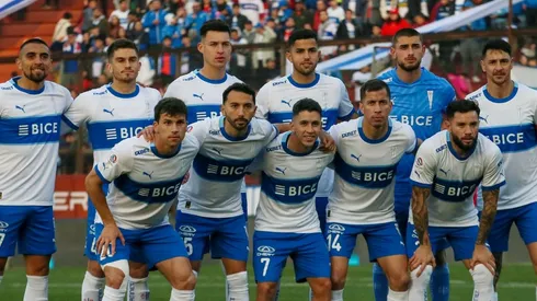Los 11 Cruzados que saltarán a la cancha del estadio Nelson Oyarzún de Chillán.