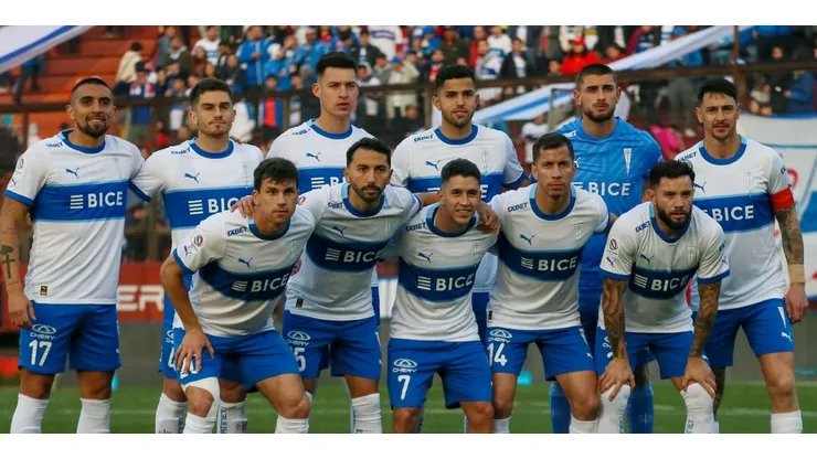 Los 11 Cruzados que saltarán a la cancha del estadio Nelson Oyarzún de Chillán.