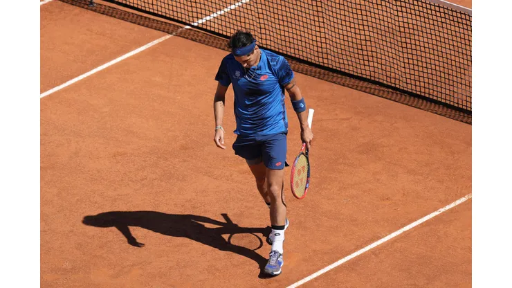 Alejandro Tabilo pierde en su debut en los Juegos Olímpicos. (Foto: Photosport)