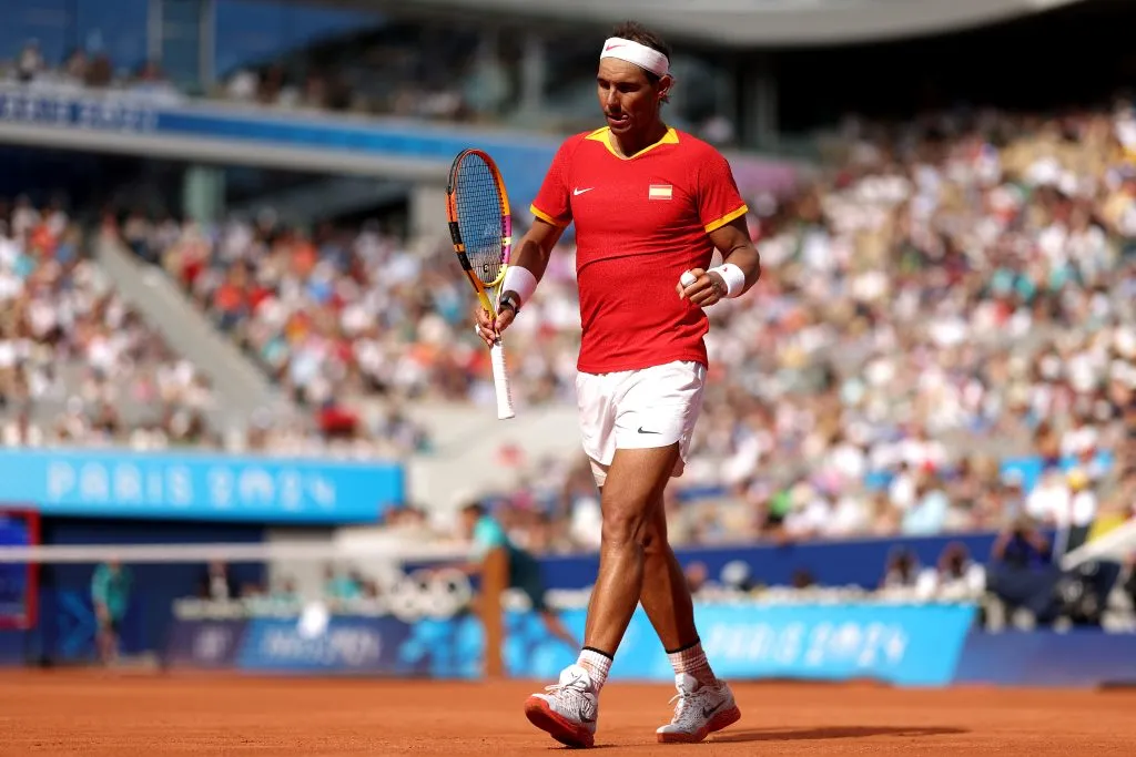 Nicolás Jarry supera la primera ronda en el singles de París 2024. También avanzó junto Carlos Alcaraz en el dobles. (Foto de Clive Brunskill/Getty Images)