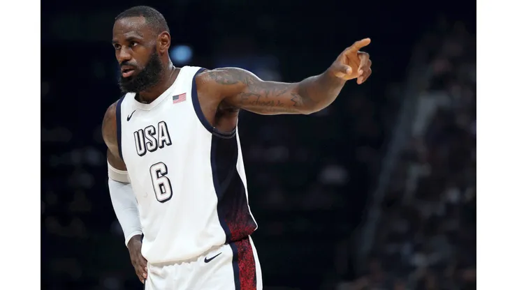 Lebron James lidera al equipo de básquetbol de Estados Unidos. (Foto: Getty)