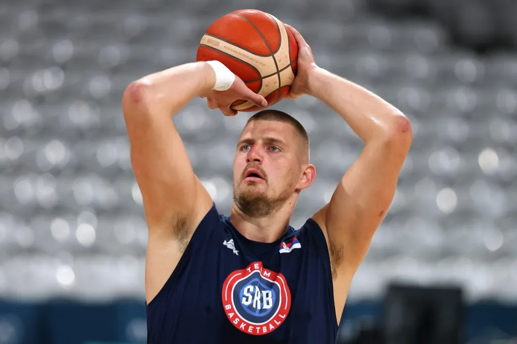 Nikola Jokic es la principal figura de la Selección de Serbia. (Photo de Gregory Shamus/Getty Images)