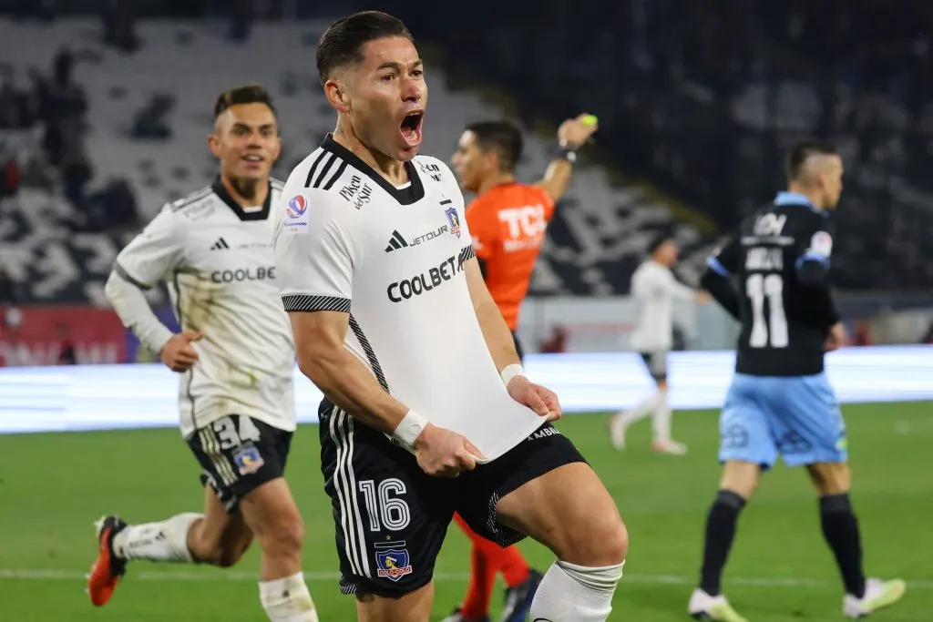 Óscar Opazo se reivindicó con golazo en el triunfo de Colo Colo vs O’Higgins. (Foto: Marcelo Hernández/Photosport)