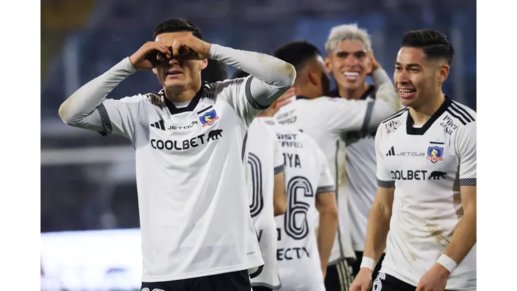 Lucas Cepeda le dio nuevo triunfo a Colo Colo vs O'Higgins. (Foto: Marcelo Hernández/Photosport)