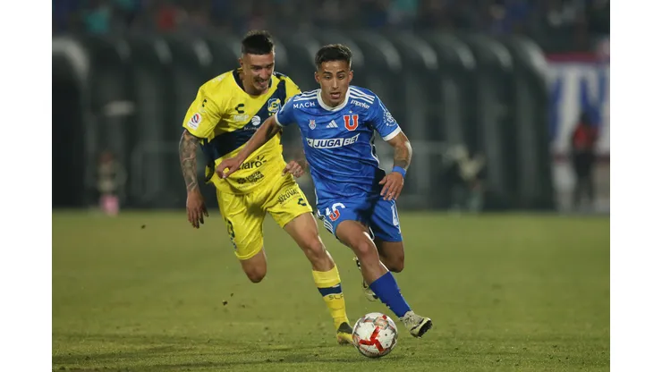 Lucas Assadi recibió un consejo en Universidad de Chile.